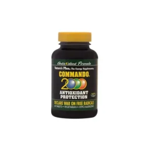 Nahrungsergänzungsmittel Für Die Schönheit | Natures Plus Nature's Plus Commando 2000 60 Tabletten