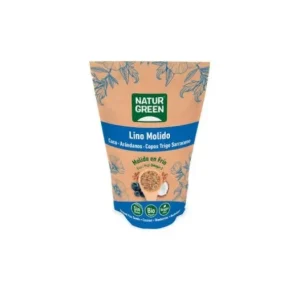 Ökologische Ernährung | NATURGREEN Naturgrüne Leinsamen, Buchweizen, Kokosnuss, Heidelbeere Bio 225 G