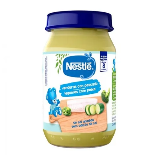 Ökologische Ernährung | Nestlu00e9 Nestlé Verduras con Pescado 190g