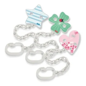 Zubehör | Nuk Happy cadenita sujeta chupetes 1 Stück