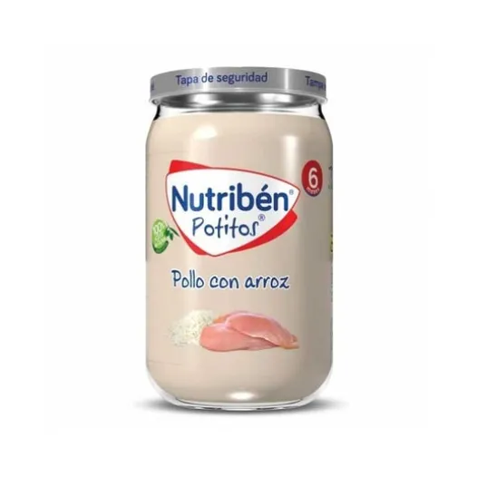 Ökologische Ernährung | NUTRIBEN Huhn mit Reis Potito 235 G