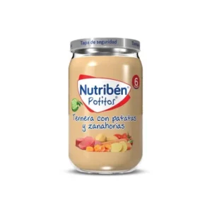 Ökologische Ernährung | NUTRIBEN Potitto Rindfleisch mit Kartoffeln und Karotten 235g