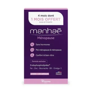 Damenhygiene | Nutrisante Nutrisanté Manhae Femininity Menopause 120 Kapseln (1 Monat kostenlos)