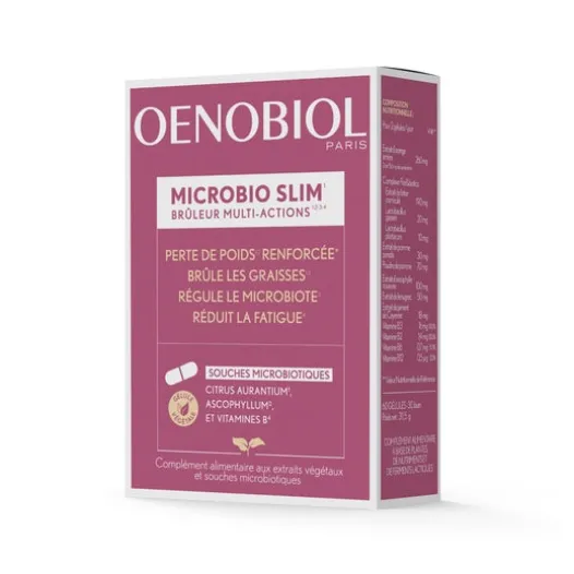 Abnehmen | OENOBIOL Microbio Slim 60 Kapseln