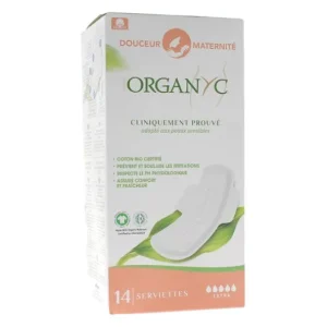 Schwangerschaft Und Stillzeit | Organyc Compresas Suaves Maternidad Extra Algodón Bio 14uds