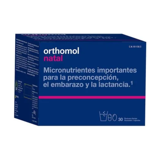 Pflege Für Mütter | Orthomol Natal 30caps + 30 Kuverts Granuliert