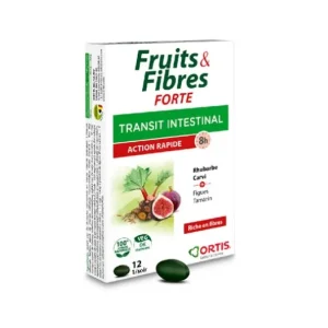 Verdauung | Ortis Fruit & Fiber Forte Darmtransit Schnelle Wirkung 12 Comp