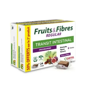 Verdauung | Ortis Fruit & Fibres Regular 2 X 24 Cubes À Mâcher