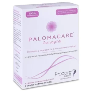 Damenhygiene | Palomacare Vaginal feuchtigkeitsspendendes und reparierendes Gel 6 Stück x 5ml