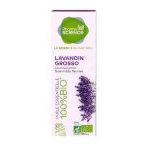 Arzneipflanzen | PHARMASCIENCE Lavandin ätherisches Öl Grosso Bio 10ml