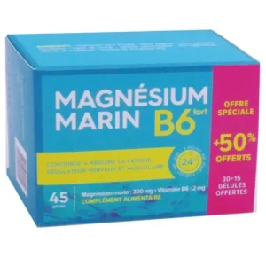 Ernährung | PHARMASCIENCE Marine Magnesium B6 Strong 45 Kapseln