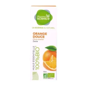 Arzneipflanzen | PHARMASCIENCE Süße Orange Ätherisches Öl Bio 10ml