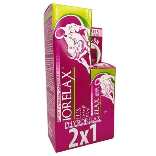 Muskulatur | PHYSIORELAX Forte Plus 250ml + Roll On 50ml