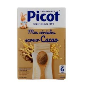 Ökologische Ernährung | PICOT Mes Céréales Cacao 6 Mois 200g