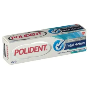 Mund | ACTA FARMA Polident Total Action Fixed Cream Dental Device Fixative Action 40 G Tube