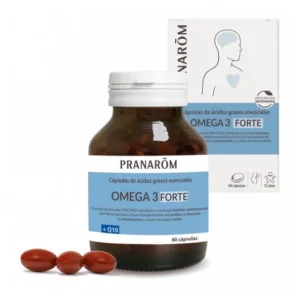 Natürliche Diätetik | Pranaru00f4m Pranarôm Omega 3 Forte +Q10 60 Kapseln