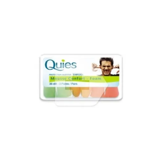 Ohren | QUIES Schaumstoffstecker 6uds