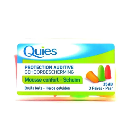 Ohren | QUIES Soft Fluoreszierend 3 Paar