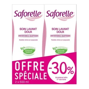 Intimhygiene | SAFORELLE Sanfte Reinigungspflege 2 X 500Ml