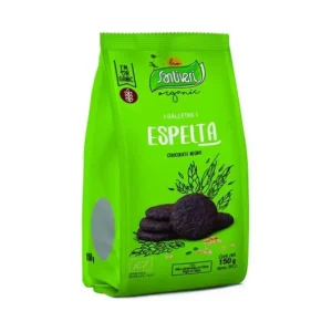 Ökologische Ernährung | Santiveri Organic Galletas Espelta Chocolate Negro 150g