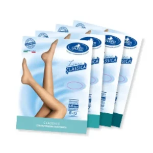 Strumpfhosen | Apropos Sauber Classic Line Hold Ups 140 Den Open Toe Smooth Mesh Beige T4 1 Par