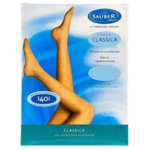 Strumpfhosen | Sauber Linea Classica Pantimedia Open Toe 140Den Medio T5 1ud