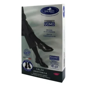 Strumpfhosen | Sauber Q-Skin Men Media 140Den Negro Talla M 1 Par