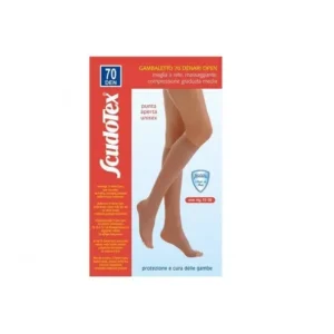 Socken | Scudotex Calcetín 70 Punta Abierta Skin Talla 2 1 Par