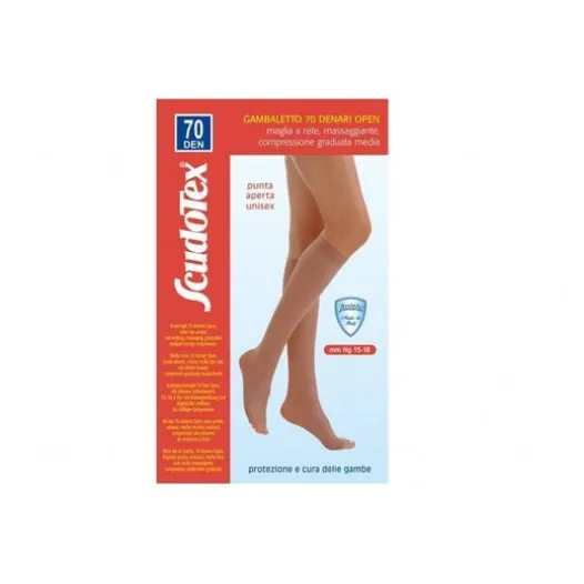 Socken | Scudotex Calcetín 70 Punta Abierta Skin Talla 2 1 Par