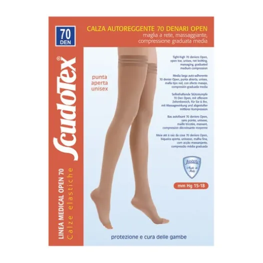 Strumpfhosen | Scudotex Media 70 Open Nature Talla 4 1 Par