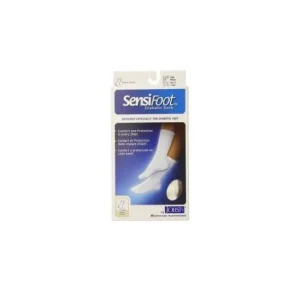 Socken | SENSIFOOT Calcetin Comp Normal Largo Blanco 43 - 44 T- L