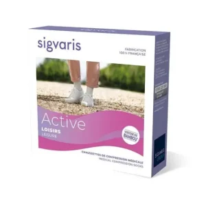 Socken | Sigvaris 2 Aktiv Freizeit Calcetin Mujer Azul Normal TL 1 Par