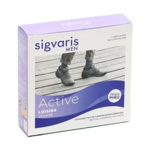 Socken | Sigvaris Active Freizeit Socken Männer Schwarz S N