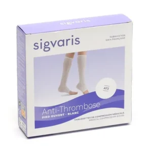 Strumpfhose Kurz | Sigvaris AT2 Media PA Weiß N3 1 Paar