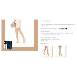 Socken | Sigvaris Ch/Sigv Divin2 Eclat Nackt S N