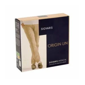 Socken | Sigvaris Origin Lin 2 Socke Mann LL Ecru 1 Paar