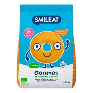 Ökologische Ernährung | Smileat Dinkel Kekse mit Bio-Früchten 220g