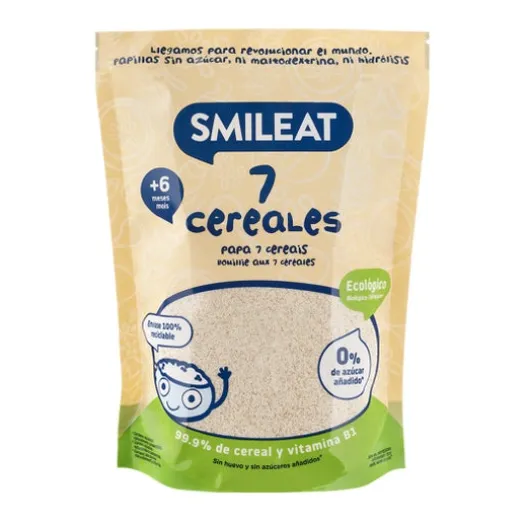 Ökologische Ernährung | Smileat Haferbrei 7 Getreide 200 G