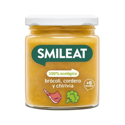 Ökologische Ernährung | Smileat Tarrito Ecológico Brócoli Cordero y Chirivía 230g