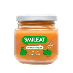 Ökologische Ernährung | Smileat Tarrito von Birne und Apfel 100% ökologisch 130g