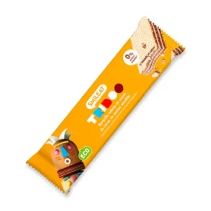 Ökologische Ernährung | Smileat Triboo Barquillo Ecológico Relleno de Crema de Cacao 40g