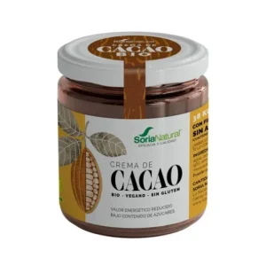 Ökologische Ernährung | Soria Natural Crema Cacao sin Azúcar Bio 200g