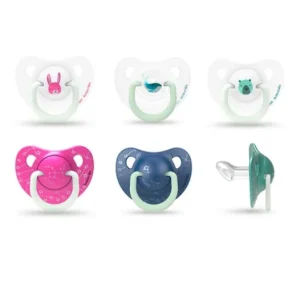 Zubehör | Suavinex Schnuller Anatomischer Schnuller Tag & Nacht 0-6 Monate Silikon 2 Und.