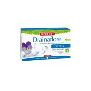 Abnehmen | Baule Volante & Fior di Loto Super Diet Drainaflore Bio 20 Ampullen