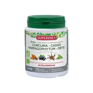 Knochen | Superdiet Super Diet Quatuor Kurkuma Artikulationen Organische 150 Kapseln