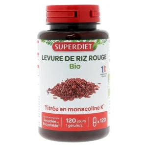 Kreislauf | Superdiet Levadura de Arroz Rojo 120caps