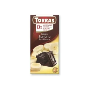 Ökologische Ernährung | Torras Zartbitterschokolade mit Banane 75g