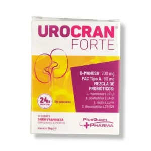 Naturheilmittel | Urocran Urokran Forte Arandano Rot + Prob D-Griff 30 Kuverts