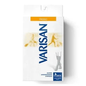 Strumpfhose Kurz | Varisan 2 Passo Kniestrümpfe Beige Gesprenkelt T2C 1 Paar