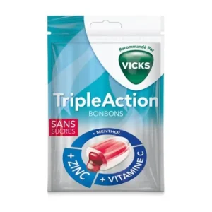 Ökologische Ernährung | Vicks Dreifach-Aktion Caramelo Sin Azúcar 72g